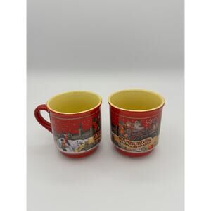 German Christmas Market Mug set Hamburger Weihnachtsmarkt  Nutcracker  Santa